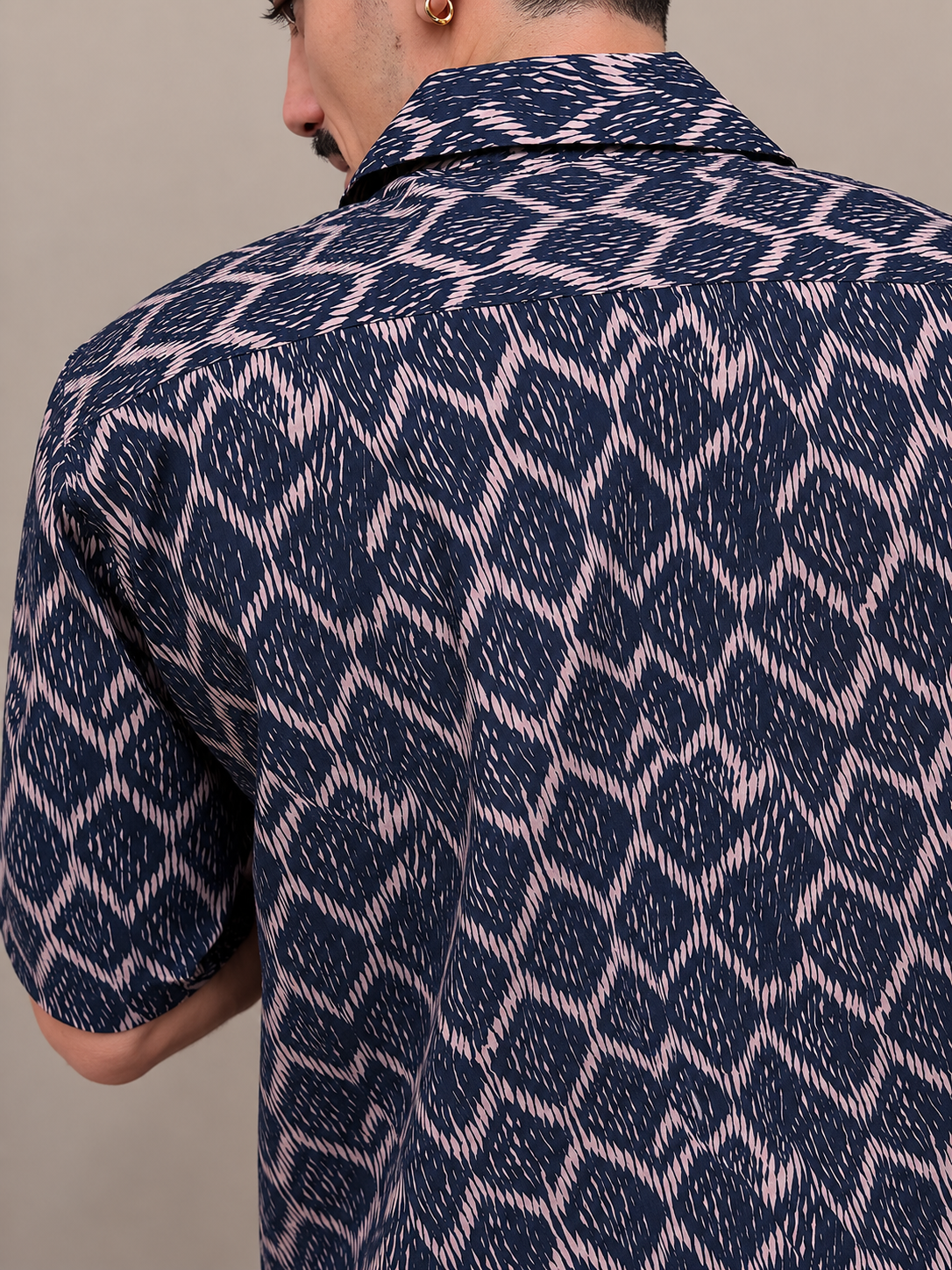 Coordinato camicia in cotone e costume da bagno V22