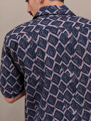 Coordinato camicia in cotone e costume da bagno V22