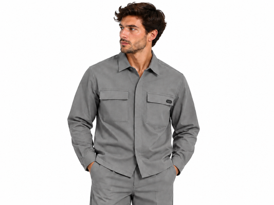 CAMICIA DISTRICT UOMO - GRIGIA