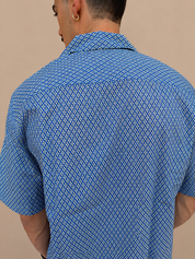 Coordinato camicia in cotone e costume da bagno V38