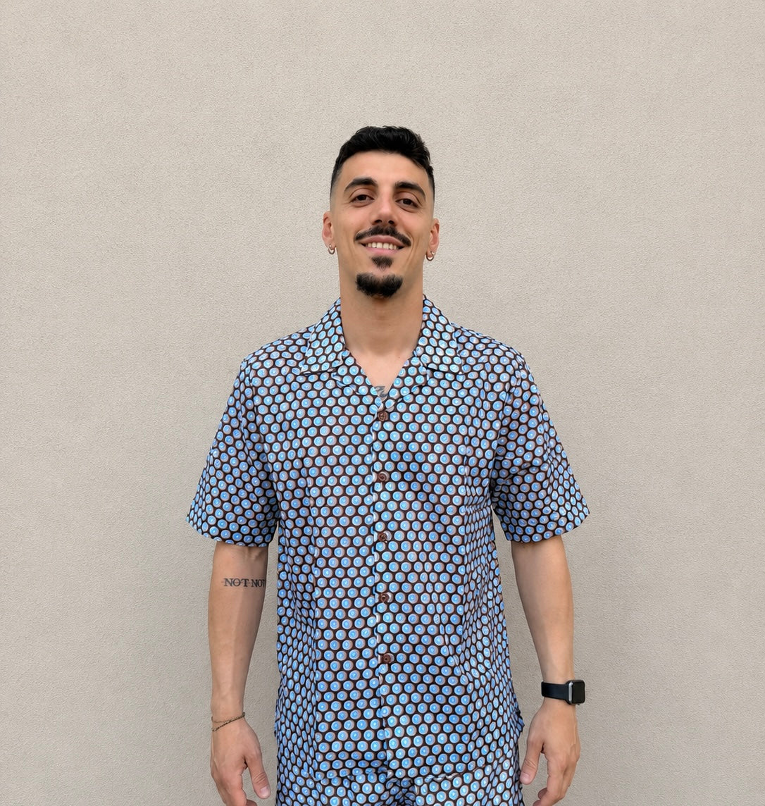 Camicia in cotone leggero V30