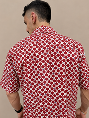 Coordinato camicia in cotone e costume da bagno V26