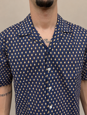 Coordinato camicia in cotone e costume da bagno V33