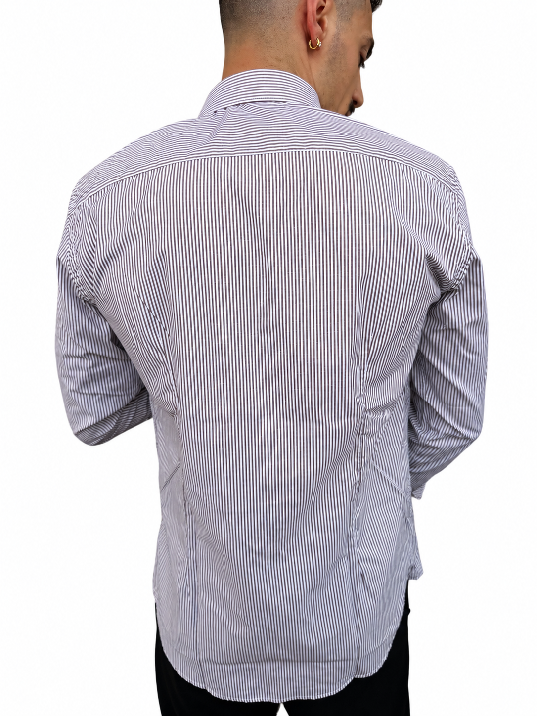 Camicia a bastoncino sabbia