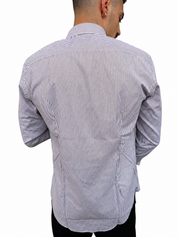 Camicia a bastoncino sabbia