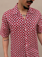 Coordinato camicia in cotone e costume da bagno V26