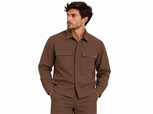 CAMICIA DISTRICT UOMO - MORO