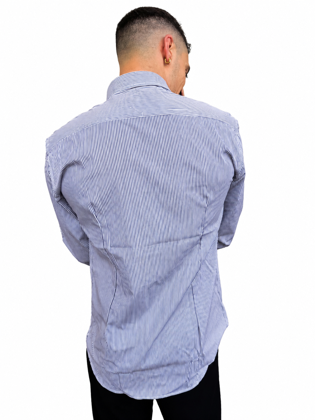 Camicia a bastoncino moro